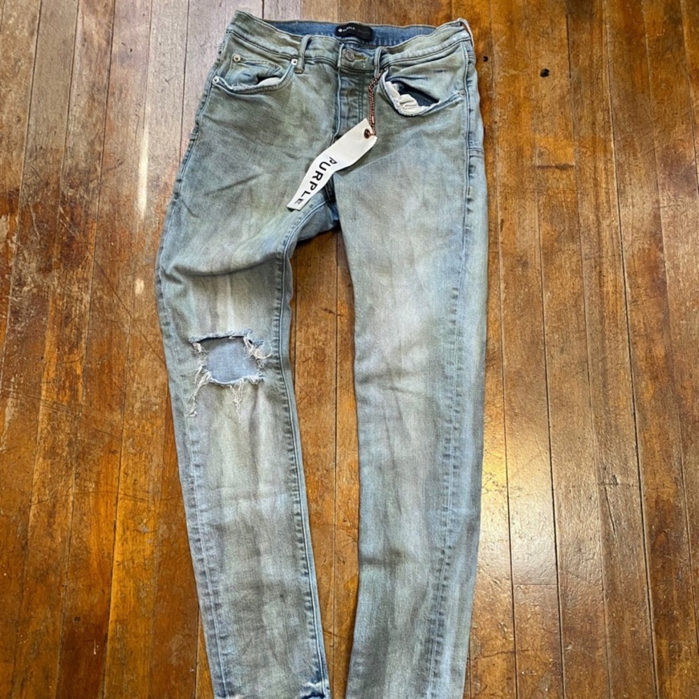 Purple brand jeans USED size 31 slim